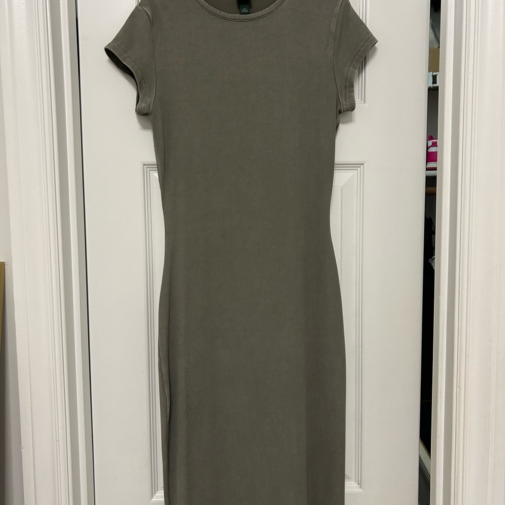 Wild Fable Olive Midi Dress